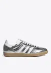 Adidas Originals Samba Og Metallic Low-top Sneakers In Silver