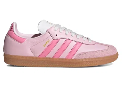 Pre-owned Adidas Originals Samba Og Neapolitan Pack (women's) Sneakers In Clear Pink/bliss Pink/gum