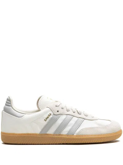 Adidas Originals Samba Og Lace-up Sneakers In White