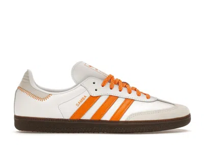 Pre-owned Adidas Originals Samba Og Orange (women's) Sneakers In Cloud White/eqt Orange/off White In Multi