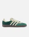 Adidas Originals Samba Og Sneakers In Collegiate Green And Cream