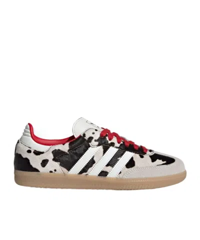 Adidas Originals Samba Og Animal Print Stripes Sneakers In Multi