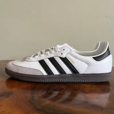 Pre-owned Adidas Originals Samba Og Shoes In White