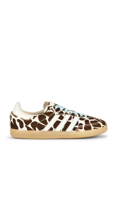 Adidas Originals Samba Og In Crystal Linen/ivory/gum 3