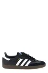 Adidas Originals Samba Og Logo-print Leather Low-top Trainers In Black