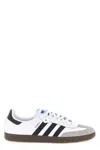 Adidas Originals Low-top Sneakers With Contrast Stripes And Suede Accents