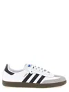 Adidas Originals Low-top Sneakers With Contrast Stripes And Suede Accents