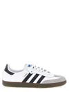 Adidas Originals Low-top Sneakers With Contrast Stripes And Suede Accents