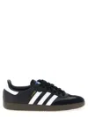 Adidas Originals Samba Og Logo-print Leather Low-top Trainers In Black