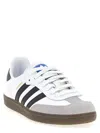 Adidas Originals Low-top Sneakers With Contrast Stripes And Suede Accents