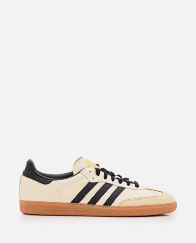 Adidas Originals Samba Og Sneakers In Beige
