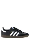 Adidas Originals Samba Og Logo-print Leather Low-top Trainers In Black