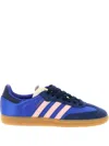 Adidas Originals Low-cut Sneakers Featuring Iconic Stripes In Blue