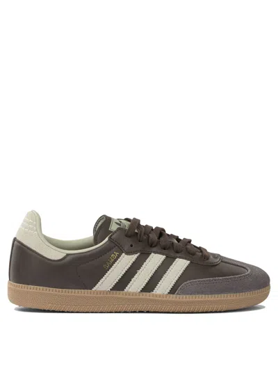 Adidas Originals Samba Og Low-top Sneakers In Brown