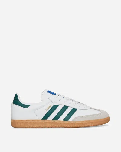 Adidas Originals Handball Spezial Leather-trimmed Suede Sneakers In White