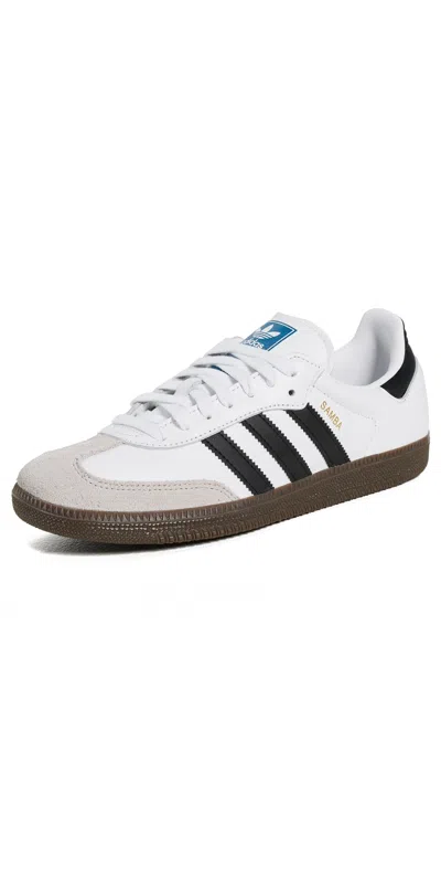 Adidas Originals Samba Og Sneakers Cloud White/core Black/gum