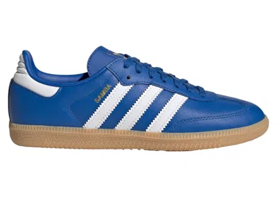 Pre-owned Adidas Originals Samba Og Sneakers In Blue/cloud White/gum In Multi
