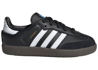 Pre-owned Adidas Originals Samba Og Sneakers In Core Black/cloud White/gum In Multi