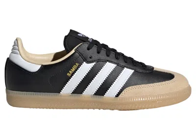 Pre-owned Adidas Originals Samba Og Sneakers In Core Black/cloud White/gum In Multi