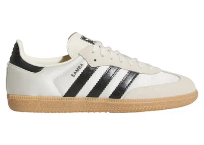 Pre-owned Adidas Originals Samba Og Sneakers In Cream White/core Black/gum