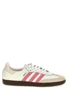 Adidas Originals Samba Og Sneakers In White And Bright Pink In Multicolor