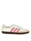 Adidas Originals Samba Og Sneakers In White And Bright Pink In Multicolour