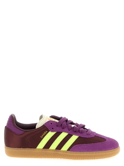 Adidas Originals Samba Og Sneakers Purple In Multi