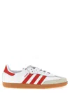Adidas Originals Low-top Sneakers With Rubber Sole And Stripes In White