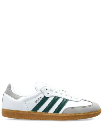 Adidas Originals Samba Og "cloud White/collegiate Green/grey Two/gum" Trainers
