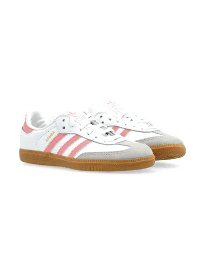 Adidas Originals Kids' Samba Og Sneakers In White