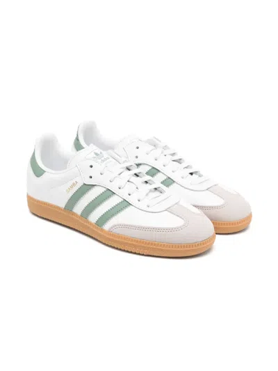 Adidas Originals Kids' Samba Og Sneakers In White