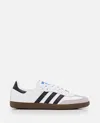 Adidas Originals Samba Og "wonder White/maroon" Sneakers In White