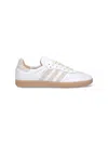 Adidas Originals Samba Leather Sneakers In White
