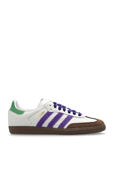 Adidas Originals Samba Og Leather Sneakers In Weiss
