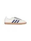Adidas Originals Samba Og "off White Dark Blue" Sneakers In White