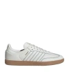 Adidas Originals Womens Adidas Samba Og Logo-print Leather And Suede Low-top Trainers In White