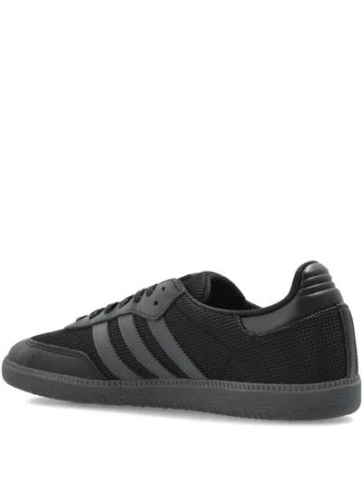 Adidas Originals Samba Og Three-stripe Sneakers In Black