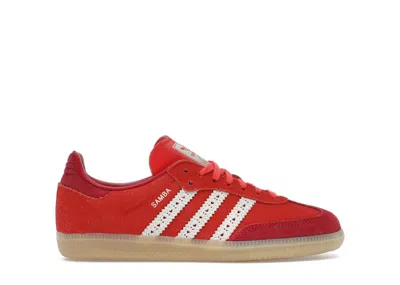 Pre-owned Adidas Originals Samba Og Valentine's Day Sneakers In Red/brown/pink