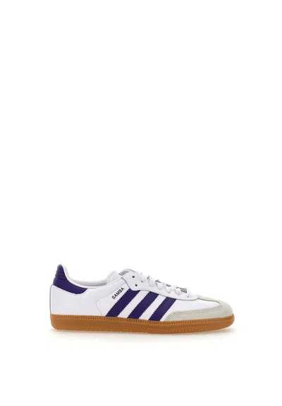 Adidas Originals Samba Og W Leather Sneakers In White