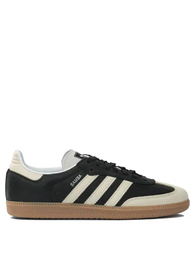 Adidas Originals Samba Og W Sneakers & Slip-on Black In Animal Print
