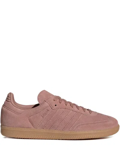Adidas Originals Samba Og "warm Clay/wonder Taupe" Sneakers In Pink
