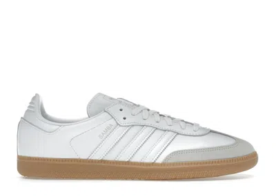 Pre-owned Adidas Originals Samba Og White Grey (women's) Sneakers In Footwear White/grey One In Multi