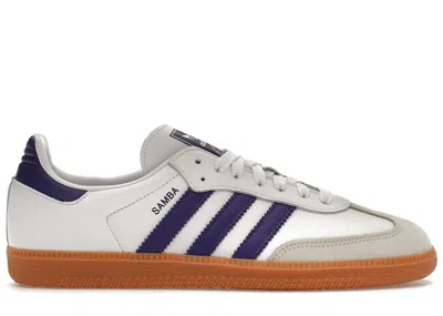 Pre-owned Adidas Originals Samba Og White Gum (women's) Sneakers In Cloud White/energy Ink/off White