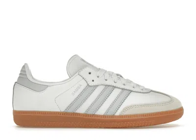 Pre-owned Adidas Originals Samba Og White Gum (women's) Sneakers In Cloud White/halo Blue/off White In Multi
