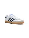 Adidas Originals Mens Samba Xlg Leather And Suede Low-top Trainers White Black Gum In White