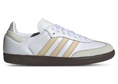 Pre-owned Adidas Originals Samba Og White (women's) Sneakers In Cloud White/sand Strata/off White In Multi
