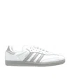Adidas Originals Samba Og Leather Low-top Sneakers In White/grey