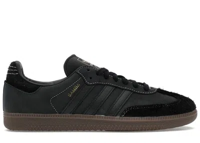 Pre-owned Adidas Originals Samba Og (women's) Sneakers In Core Black/crystal Sand In Multi