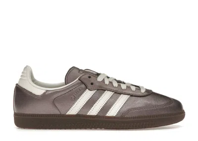 Pre-owned Adidas Originals Samba Og (women's) Sneakers In Metallic Purple/gum In Multi
