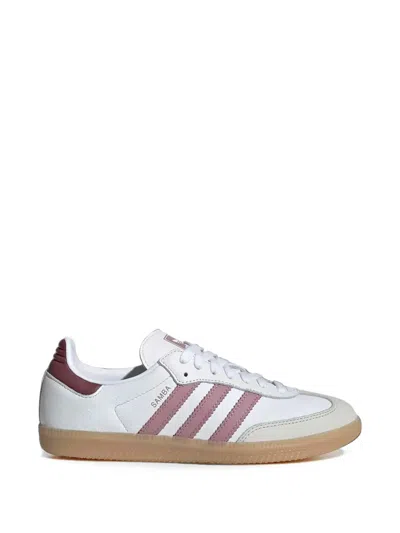 Adidas Originals Samba Panelled Sneakers In 화이트